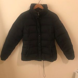 Black winter jacket